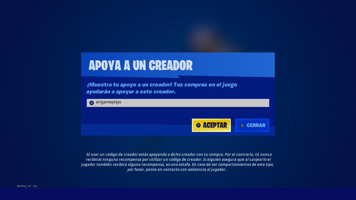 ernesDRUGS's tweet photo. Utilizando el Best código: “ARIGAMEPLAYS” @arigameplays 💯🤙🏻 https://t.co/m4C9bePgZl