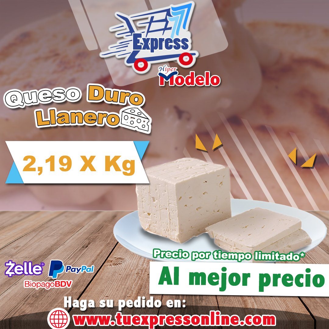DiarioAvance's tweet photo. ¡Seguimos con nuestra #OfertaExpress! 🧀🧀🧀 Llévate el #QuesoBlancoDuro Llanero. 🤭 Además consigues acá el quesito rallado, guayanés y otros #AlMejorPrecio en todas las sucursales de #AutomercadoExpress en #LosTeques  #SanPedro #Carrizal #SanAntonio 🤤🧀🧀 https://t.co/bHzjDbwSNy