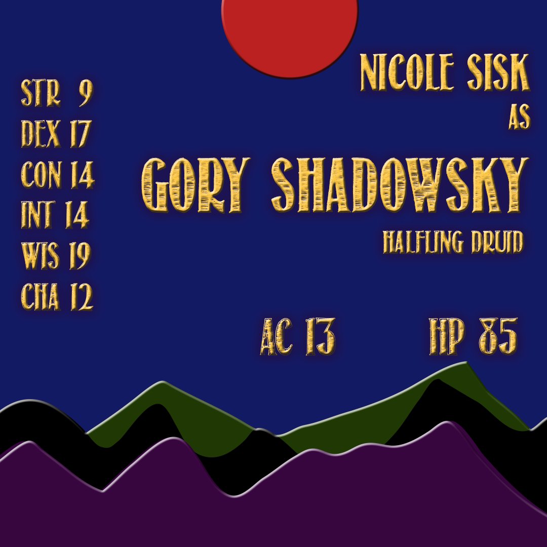 Meet the brave adventurers for tonight's Mandatory Work Outing!

Flint Lumberfist <a href="/GizLetty/">Liz '’3 Ghosts in a Trenchcoat'' Getty</a> 
Sir Manfrank <a href="/howdyitshobert/">Horsebert🎷🐎</a> 
Krugg Denk <a href="/sadieposting/">shovel</a> 
Gory Shadowsky <a href="/NicoleSiskers/">Nicole Sisk</a> (our special guest from <a href="/IWVTcast/">Improvised Weapons</a> !!!)

7pm CDT twitch.tv/npcincorporated