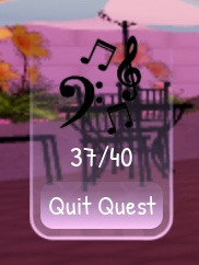 Brie59857984's tweet photo. @nightbarbie I know the music quest is supposed to be a bit easier now, but I still cannot find the last few notes every single time I restart the quest. No matter where I search, I can never find them. I think some of them might still be glitched. https://t.co/3oozfv0nwM