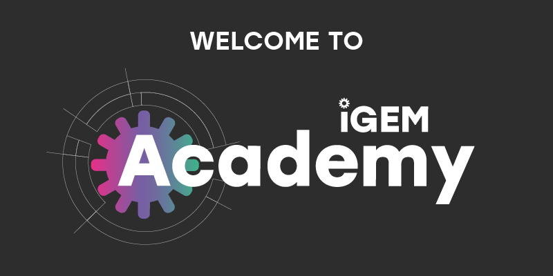 iGEMdesign's tweet photo. Your educational experience in synthetic biology starts now! The world’s best available to you anywhere, anytime, to anyone. Get inspired, discover more, and engage with renowned leaders. One story at a time. Join the iGEM Academy now at https://t.co/zeGQmSVd14 https://t.co/uM5tjAy1mI