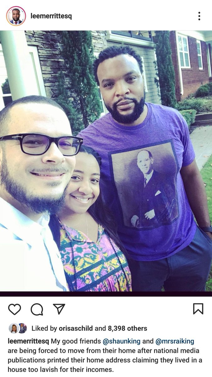 KAraujoNWT's tweet photo. This mfer's grifting is UNMATCHED.  Where are the police reports of threats and trespassers? Where's the security cameras? Let him tell he's a "marked man."

Why can't his "brother" let him hold a few stacks? Why are they always begging from working folk?

 #shaunking https://t.co/bxLGBka1fP