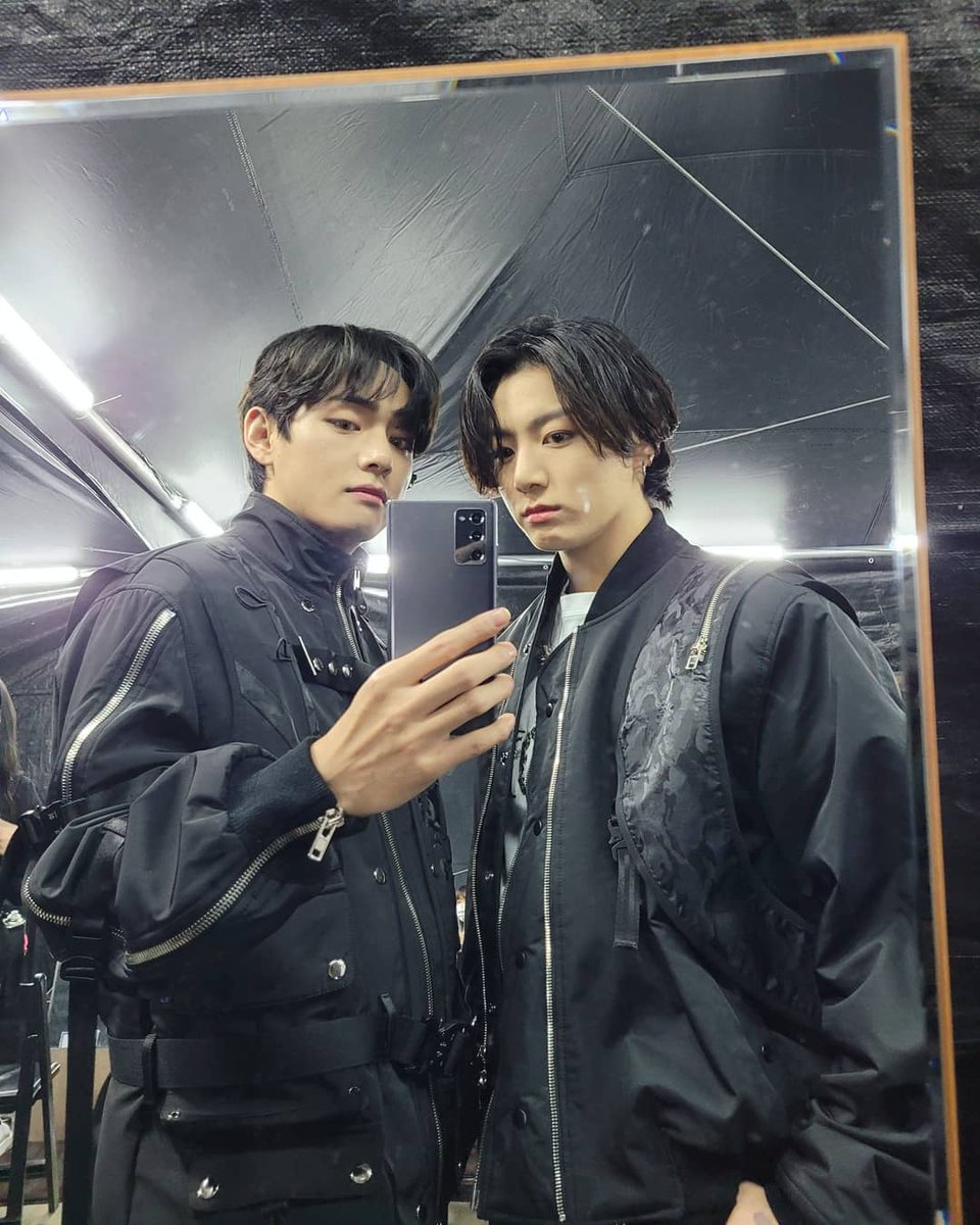 iHeartRadio's tweet photo. BTS bad boys 🖤

#BTSARMY #BTS #BTSButter https://t.co/tON9yVfAci