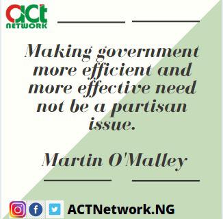 ActNetworkNG's tweet photo. Making government more efficient
#ACTNetwork https://t.co/4HPmBBOtpG