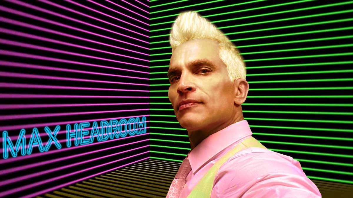 marklanerocks's tweet photo. @JohnSchaech @JohnSchaech The New #MaxHeadroom #MLRocks https://t.co/zOVkbGAIRB