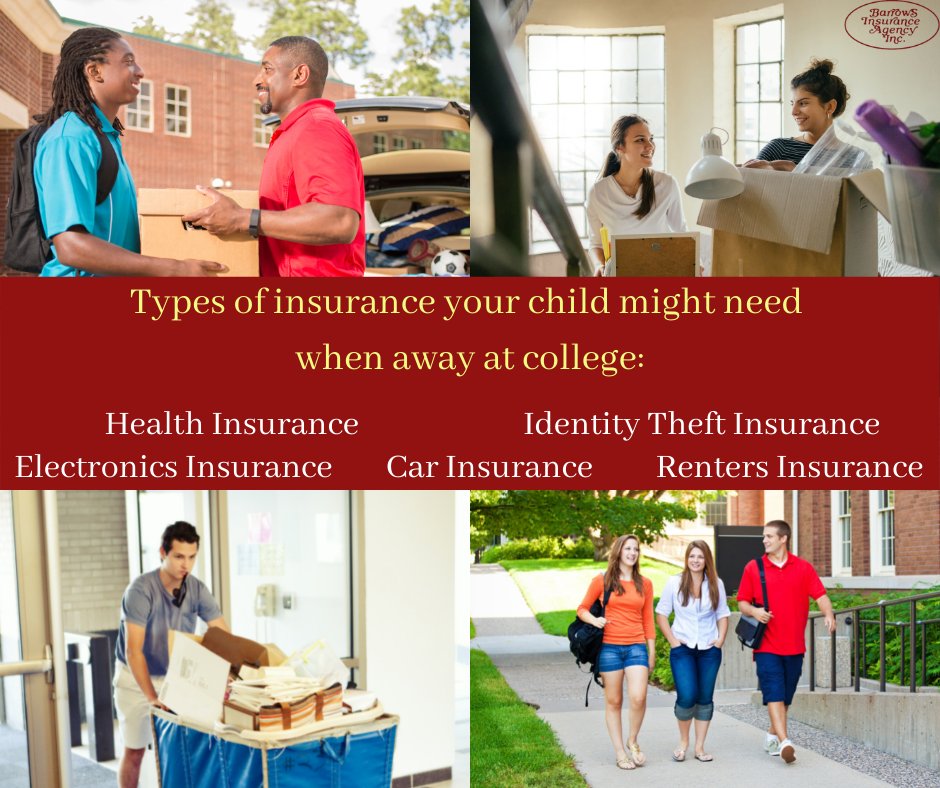 BarrowsIns215's tweet photo. What you need to know for your college bound student.
Before your child starts college, ensure they have proper insurance coverage. We can help with getting your student on the right track. Call for a FREE quote! https://t.co/Dy1PzSqZdZ
