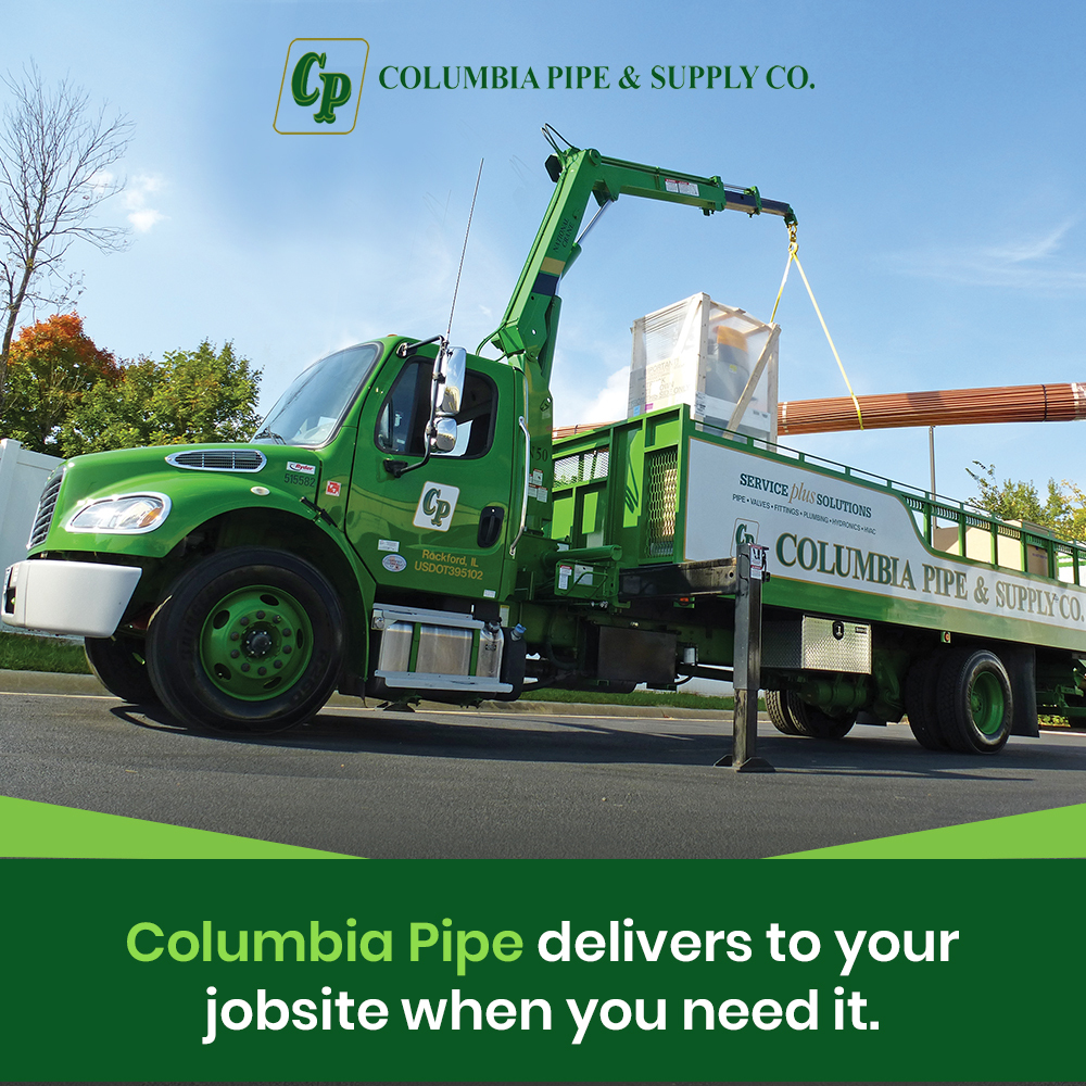 ColumbiaPipeCo's tweet photo. Columbia Pipe delivers to your job-site when you need it.
.
Visit for more: https://t.co/04k3y7ru99
.
#columbiapipe #staysafewashhands #watertap #healthcare #covid19 #safety #bestquality #smartsanitary #residential #commercial https://t.co/eI8FI5lKov