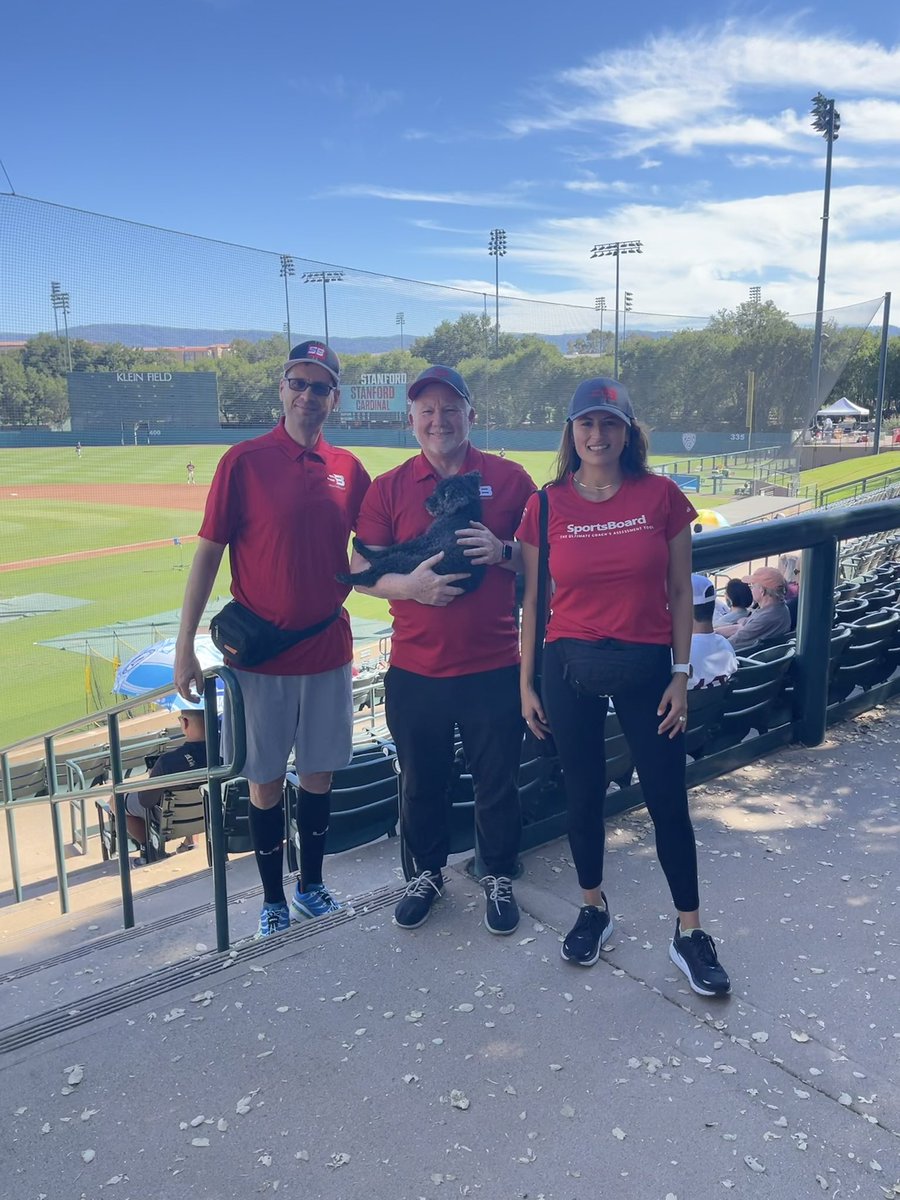 SportsBoard's tweet photo. Great to be at @StanfordBSB camps again, where they are using our app for the 9th consecutive year for player evaluations. https://t.co/juhx3Oe5qJ