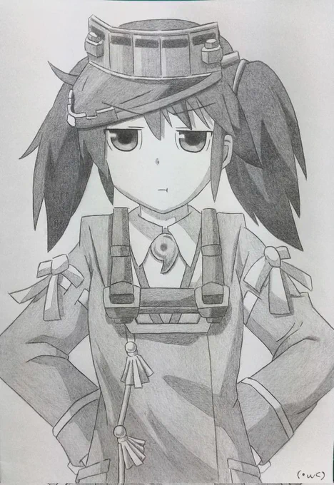 #みなさん5年前の今頃はどんな絵描いてましたか
龍驤描いてた 