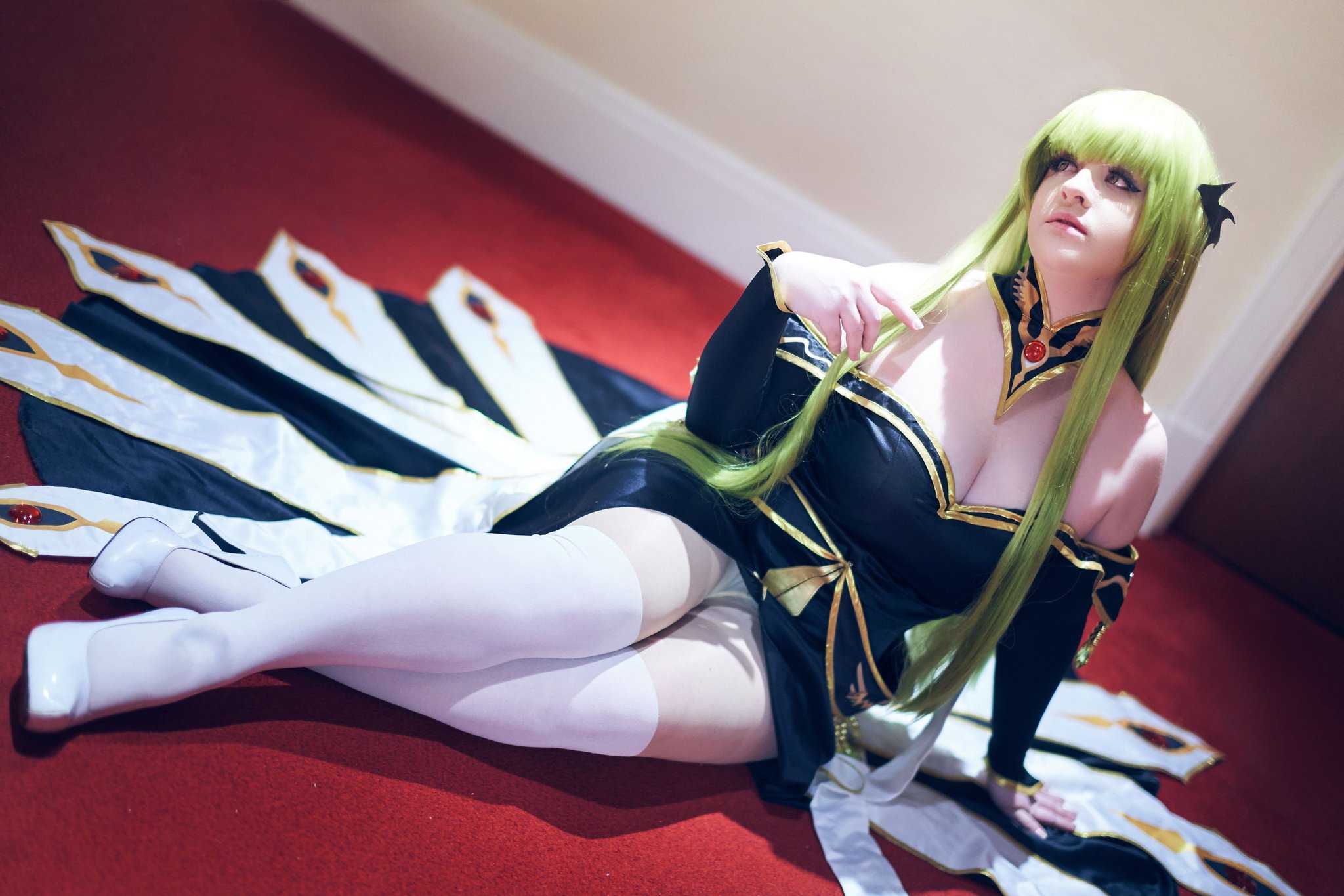 Anime Code Geass: Lelouch of the Rebellion Cosplay C.C. Cosplay