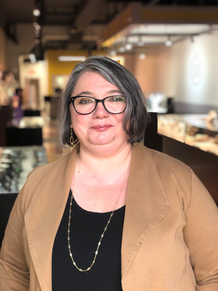 Studio2015's tweet photo. If you've visited our store in recent years, chances are you've met our manager Tracy Gibson.

Tracy joined us as a sales associate in 2003 and worked her way up with her saleswomen spirit and love for jewelry.

Learn all about Tracy's journey on our blog https://t.co/LAjfMJLmgg https://t.co/YG6LRXiAt2