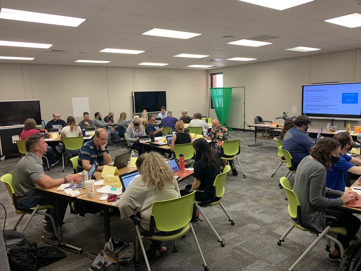 gilalvarez259's tweet image. WPS professional learning day!Textron presenting to our CTE and college/career departments. Math teachers and Future Ready Advocates collaborating and preparing to Ignite Learning for our amazing students! #WPSPROUD #WPSIgniteLearning @AThompson259 @WichitaUSD259