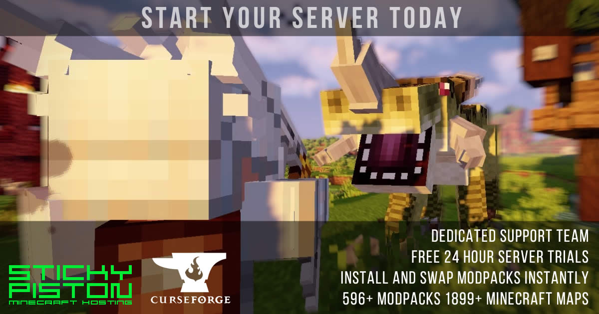 Stickypiston Hosting On Twitter Mineshafts And Monsters Brings You An Immersive Open World Rpg Pack New Tameable Dragons Insane And Powerful Mobs And Bosses Modified Health And Health Bars Try Out A