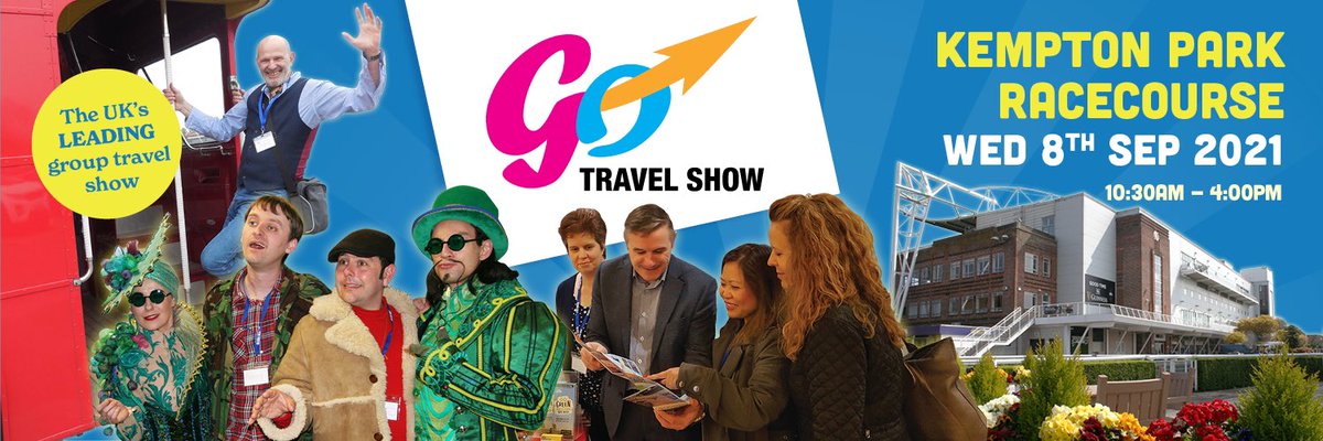 Only a few stands left at the @GOTravelShow which will be one of the first opportunities for the #grouptravel sector and #traveltrade to reunite and network in 18 months. Book your stand now from just £400 

gotravelshow.com/exhibitors/spa…