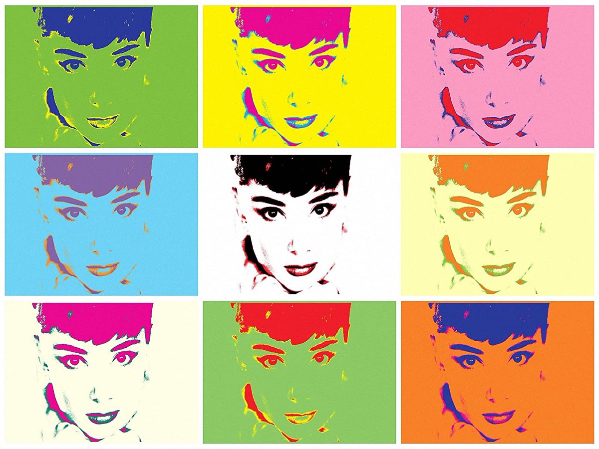 ARTBUYTV's tweet photo. Andy’s fascination with fame is vividly depicted in his screen-print portraits of celebrities. His concept of repetition depicts fame &amp; celebrities as consumable &amp; expandable products -- a dark side of Pop Art.
#andywarhol #andywarholart #popart

View #ARTBUYTV
On #GotvhdCh444 https://t.co/8hqOSUoZdA