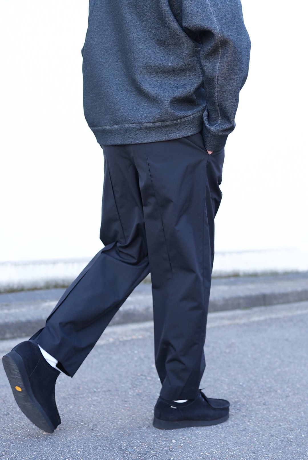 最適な価格 PLEATS CENTER DOUBLE IRENISA PANTS(BLACK) IRENISA | スーツ