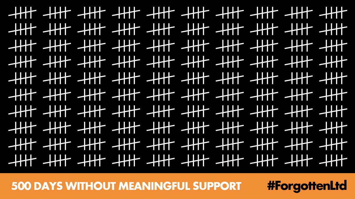 ForgottenLtd's tweet image. Sometimes an image says it all and you don't need many words.
#500Days without meaningful support for #ForgottenLtd small business owners.
@BorisJohnson @Conservatives @hmtreasury - you continue to let millions of UK tax payers down.