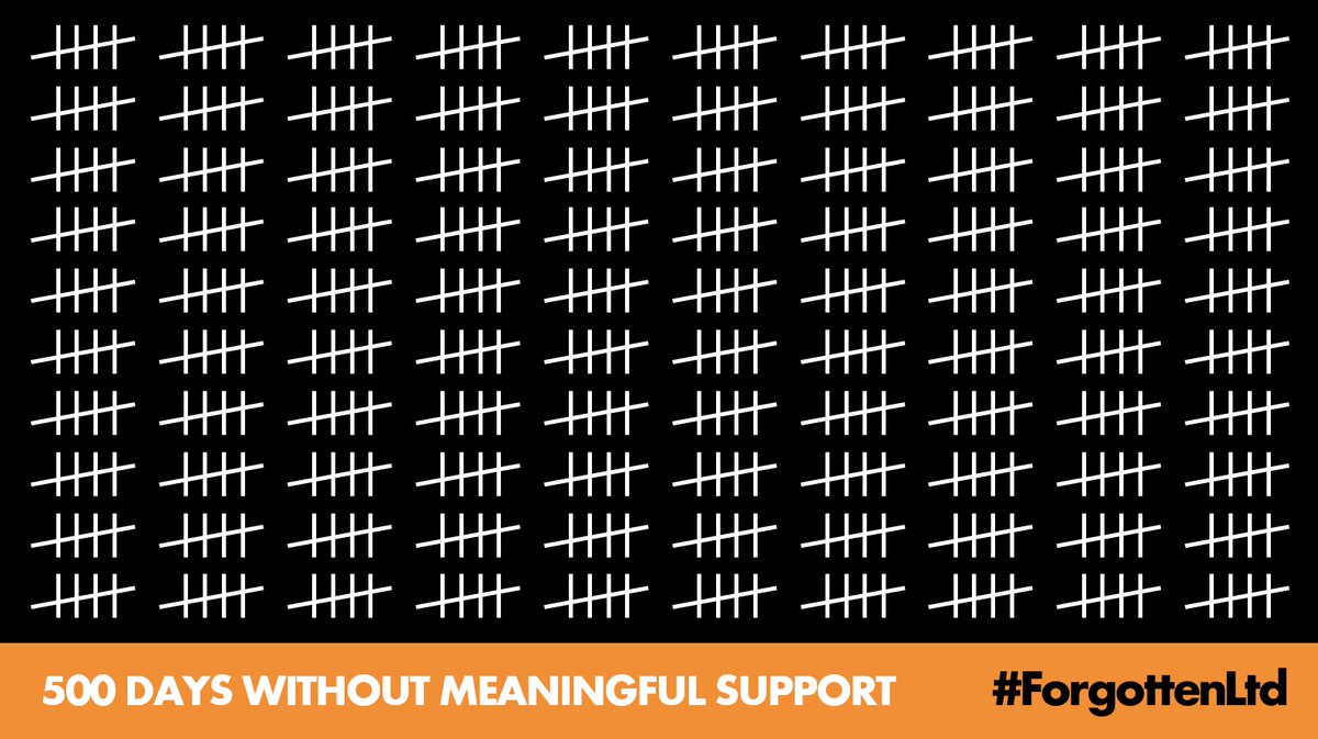 Sometimes an image says it all and you don't need many words. #500Days without meaningful support for #ForgottenLtd small business owners. @BorisJohnson @Conservatives @hmtreasury - you continue to let millions of UK tax payers down.