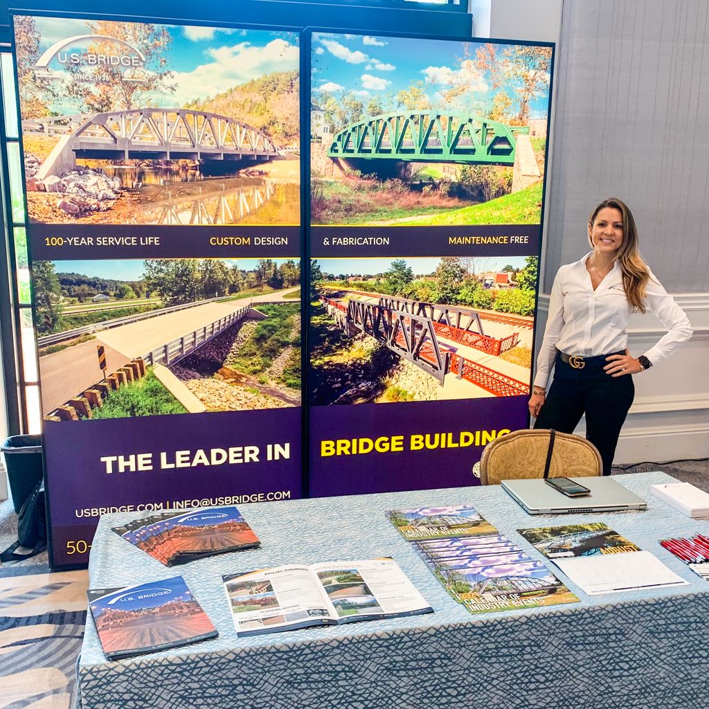 usbridge's tweet photo. We are so excited that we are able to participate in the 2021 FES | ACEC-FL Annual Conference in West Palm Beach! 🙌
Every year @FES_Fleng hosts a conference to connect members with industry leaders across the country. 🌎
#bridgeengineer #usbridge #engineeringconvention https://t.co/2MpwtNwNh8
