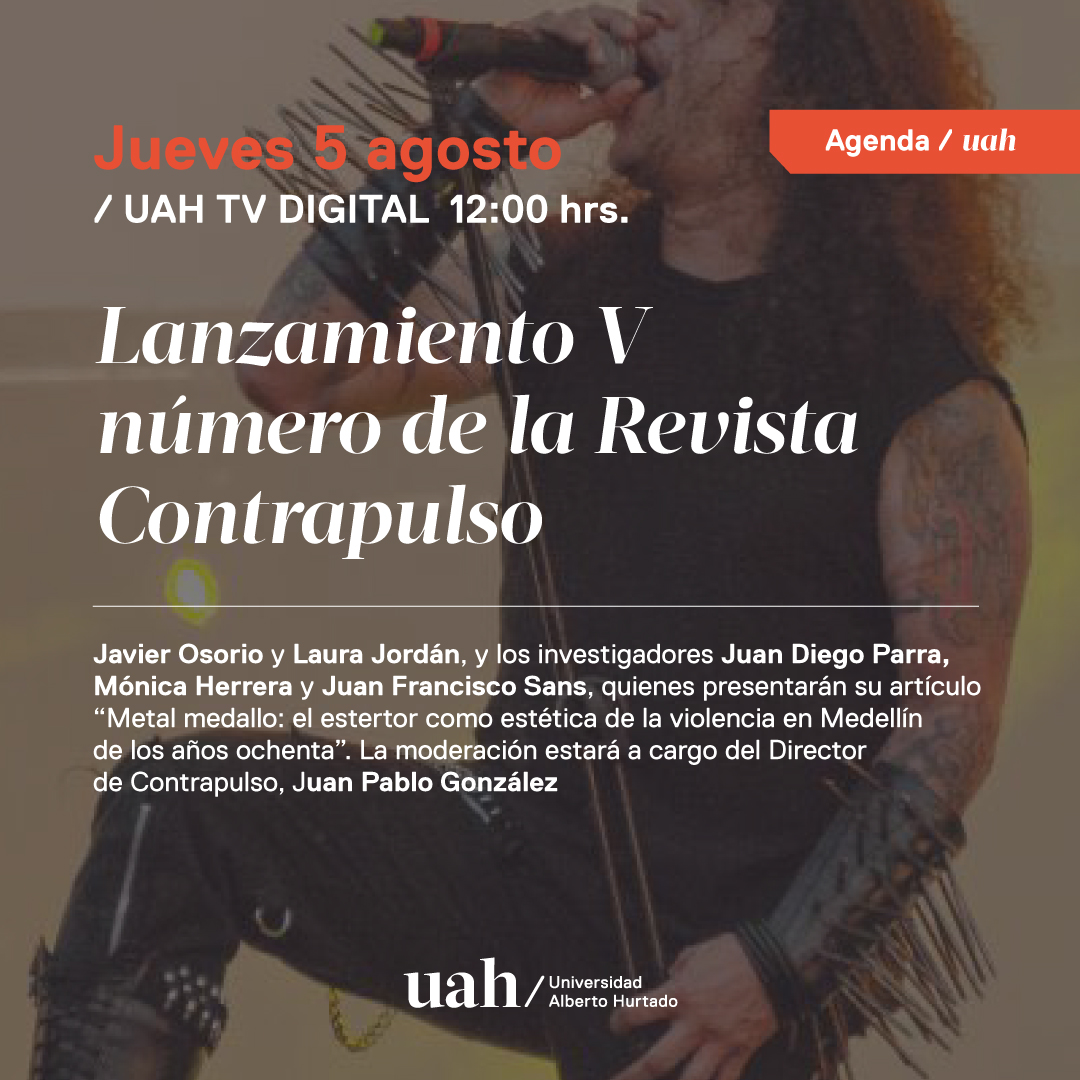 uahurtado's tweet photo. #HOY AGENDA UAH//
📌 12:00 hrs: Lanzamiento Quinto número de la Revista de la Facultad de Filosofía y Humanidades UAH, #Contrapulso.
📌 14:00 hrs: Derecho a la comunicación: ¿Debe ser la democratización del espacio público un tema en la nueva Constitución?
https://t.co/EmvrUZvJLa https://t.co/OVkg9Fdcuq