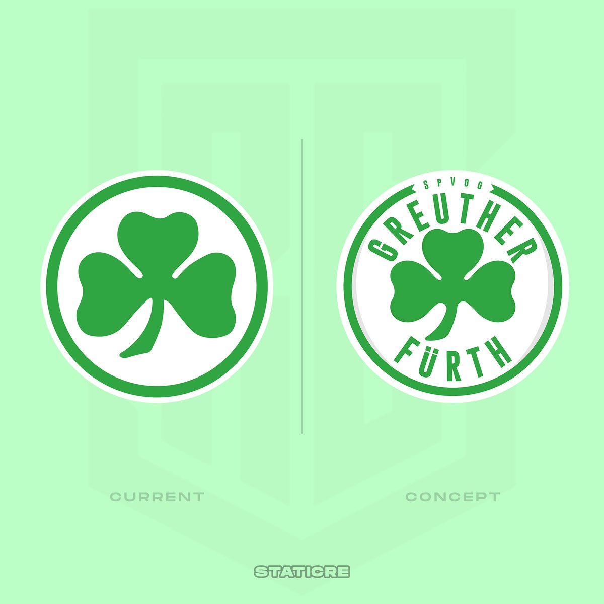 GREUTHER FÜRTH / Redesign
.
<a href="/kleeblattfuerth/">SPVGG GREUTHER FÜRTH</a>
#greutherfürth #deutschland #bundesliga #football #footballlogo #footballdesign #design #illustrator #adobe