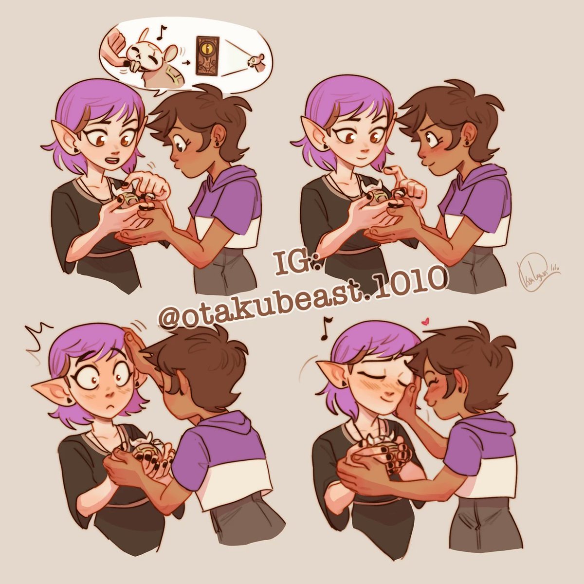 otakubeast1010's tweet photo. A lesson on the effectiveness of head pats 💖
.
.
#TOH #toh #theowlhouse #TheOwlHouseSpoilers #lumity https://t.co/C4wpSF8PkW