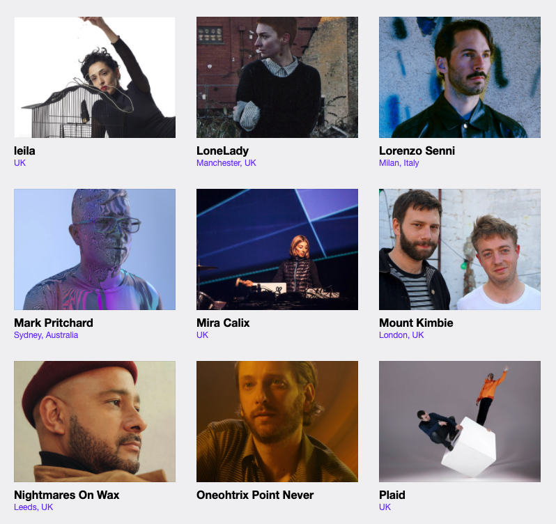 Warp artists on <a href="/Bandcamp/">bandcamp</a> 🗓

→ warprecords.bandcamp.com/artists