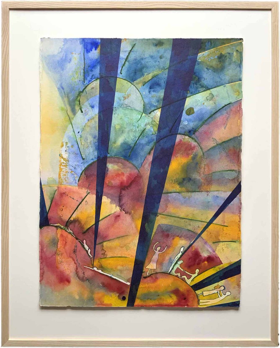 BingleyGallery's tweet photo. Last few days of the Bingley Gallery's Summer Exhibition and there's still plenty of great work by Local artists such as Jane Fielder's 'Rays of Hope' https://t.co/JFUtAfKGDX