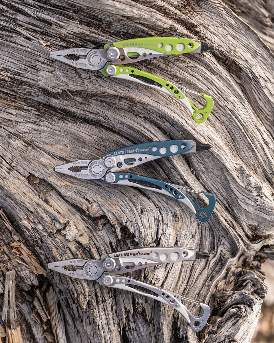 Leatherman's tweet photo. What's your #skeletool color of choice?
#leathermantools
https://t.co/n0HnDg4nPw https://t.co/sAwezDGMqx