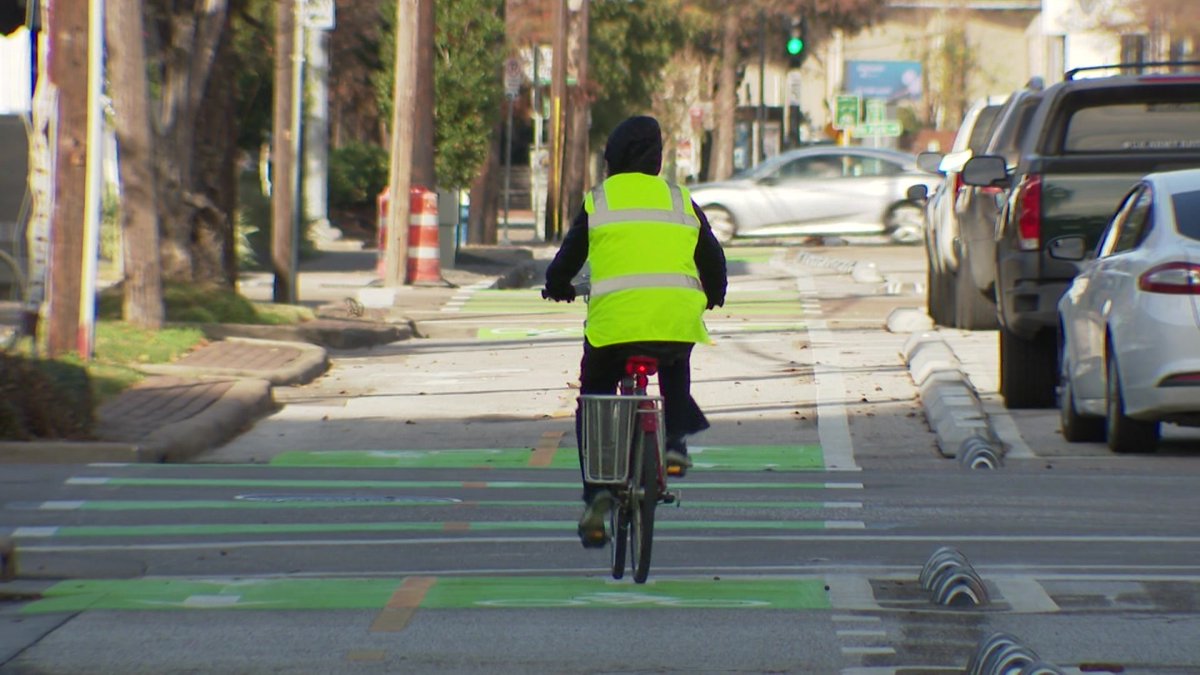 One of the new things in town is all the new bike lanes 🚲 that the city is doing. It makes days like today much more safer riding bikes. We would love to see a pic of your bike! Remember to wear a helmet and follow all traffic signals, including stop signs. #CycleToWorkDay