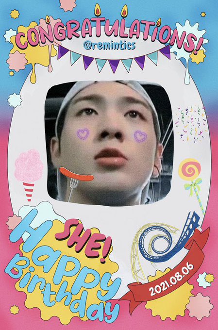 watashitapes's tweet photo. [2021.08.06]

HAPPY BIRTHDAY SHE! ❤️

@remintics 
#HappySheDay https://t.co/KvaS1xtN9W