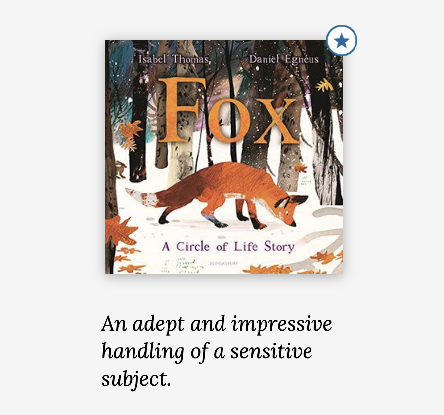 Isabel Thomas (@isabelwriting) on Twitter photo Wow I have just seen that FOX has recieved a starred Kirkus review in the US 🧡🦊 Thank you so much <a href="/KirkusReviews/">Kirkus Reviews</a> this is everything
kirkusreviews.com/book-reviews/i… Wow I have just seen that FOX has recieved a starred Kirkus review in the US 🧡🦊 Thank you so much <a href="/KirkusReviews/">Kirkus Reviews</a> this is everything
kirkusreviews.com/book-reviews/i…