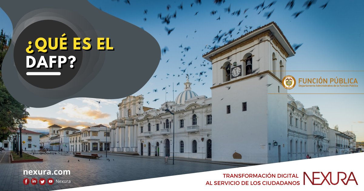 Nexura's tweet image. ¿SABÍAS QUÉ ES EL DAFP? 🤔

El Departamento Administrativo de la Función Pública (#DAFP) es la entidad técnica, estratégica y transversal del Gobierno Nacional que contribuye al bienestar de los colombianos mediante...... Conoce más aquí 👇👇

facebook.com/98420116428/po…