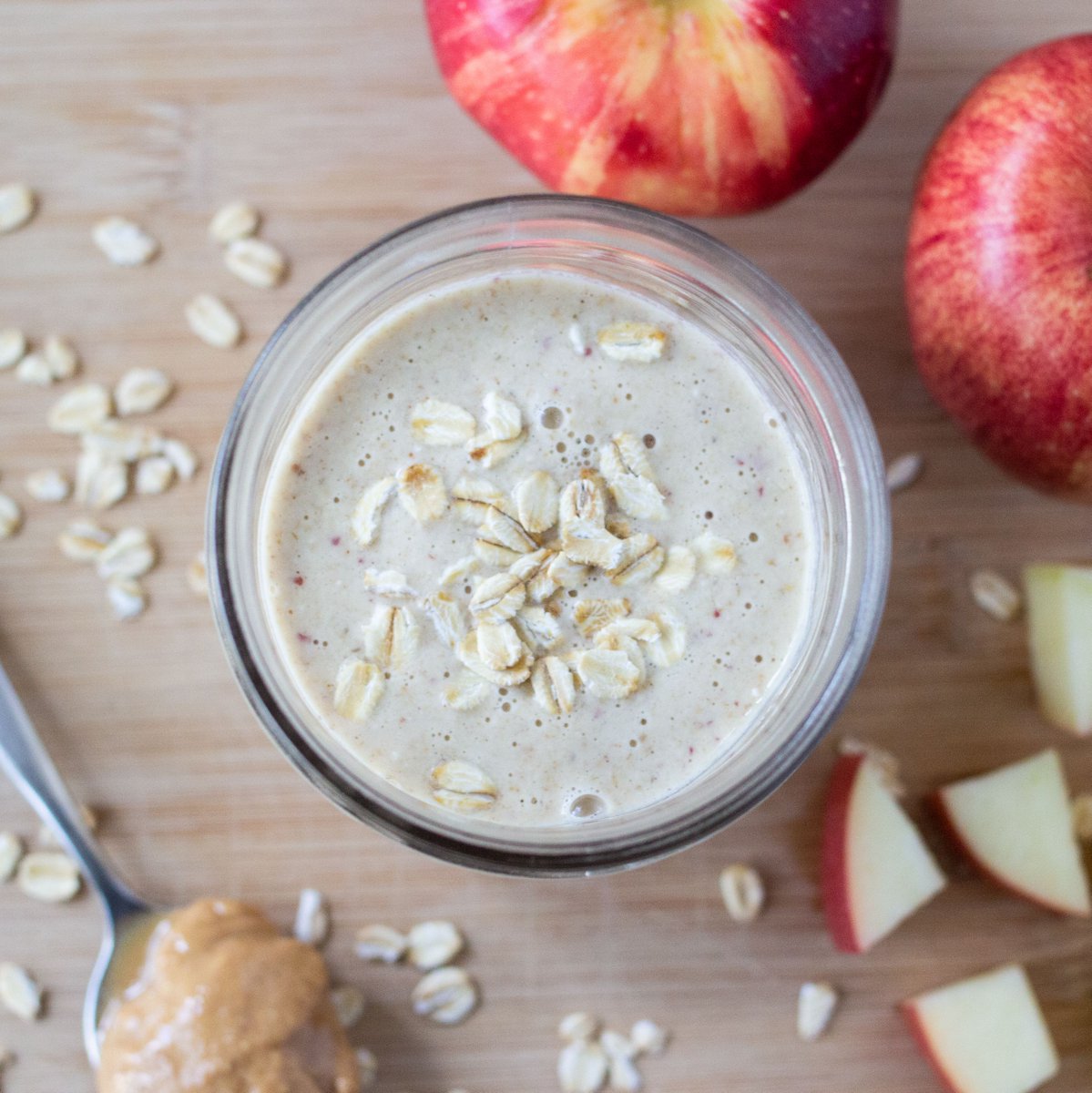 2ndharvest's tweet photo. With the #2020Toyko Olympics underway, we thought, what better time to highlight our favorite #postworkout recovery snack? Made with easy ingredients like rolled oats, apples, peanut butter and cinnamon, this #smoothie will make for the perfect snack! 🍎 https://t.co/y6ABtRA1BO https://t.co/Zz1tARZ5uA