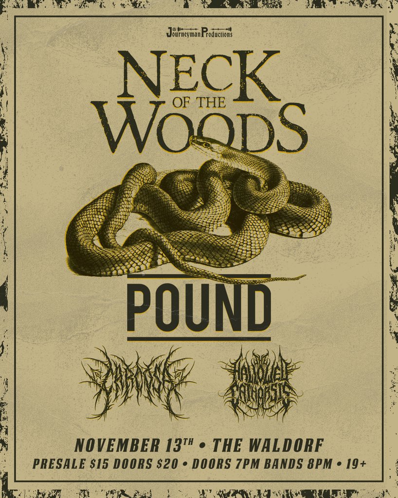 Vancouver! We’re pining to see you, come hang with us on November 13th at The Waldorf