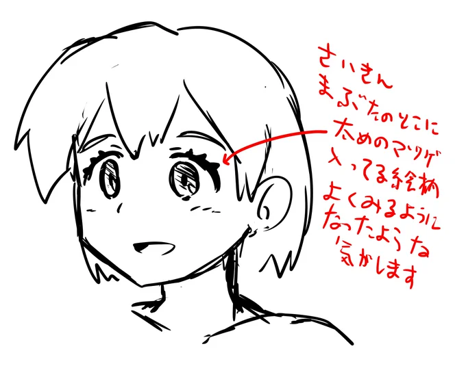「2020年代の絵柄」として断定するにはちょっと早いような気もしますが、最近こういう絵柄よくみるよなーっていうだけのらくがき 