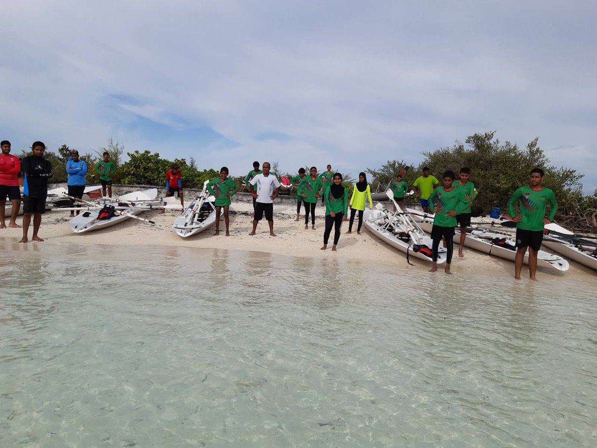 Rowmaldives's tweet photo. Junior Rowing  Team.. https://t.co/WPET4xjRmc