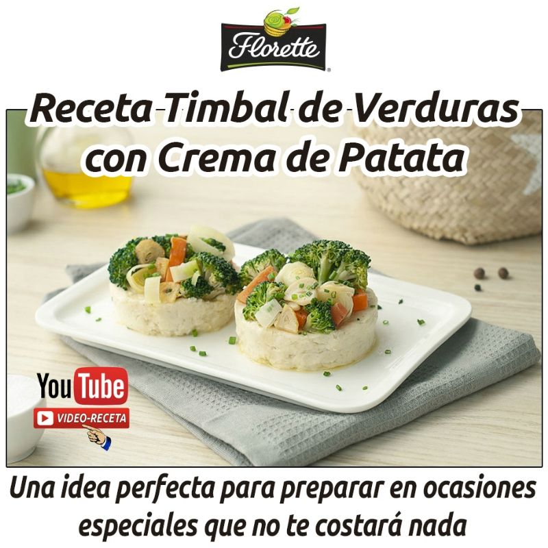 hosteleriaenvlc's tweet photo. RECETA TIMBAL DE VERDURAS CON CREMA DE PATATA
https://t.co/ReX8gHsLym
@Florette_es #Florette #HosteleriaEnValencia #RecetasSaludables #Verduras #Patatas #RecetaTimbalDeVerdurasConCremaDePatata #VidaSaludable #HabitosSaludables #PlanificaTusComidas #ComerSano #Rapidez #Frescura https://t.co/q5UEi3f1Mo