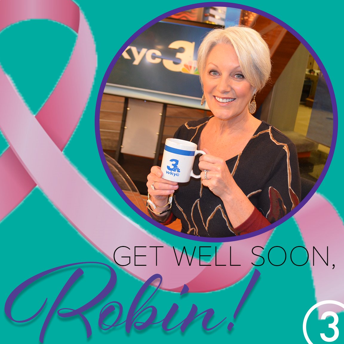 wkyc's tweet photo. Former 3News Anchor Robin Swoboda has been diagnosed with breast cancer. Join us in sending her love, light and positive vibes as she navigates this difficult time #RobinStrong
https://t.co/A7jrKh5Y7K https://t.co/IYYBI5a9Bc