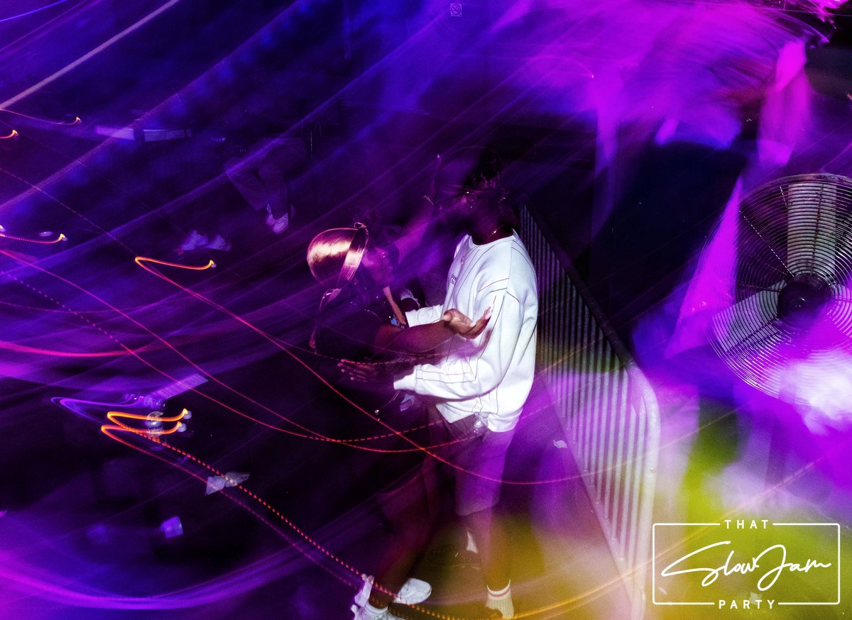 DevenaeBryce's tweet image. I really wanted to capture this cute couple at #ThatSlowJamParty but I didn't want to interrupt their vibe lol it's not perfect or a 'typical' party pic but that's why I love it.  &amp;amp; it just it feels soo good to finally create freely &amp;amp; learn from my mistakes on my terms🙏🏾