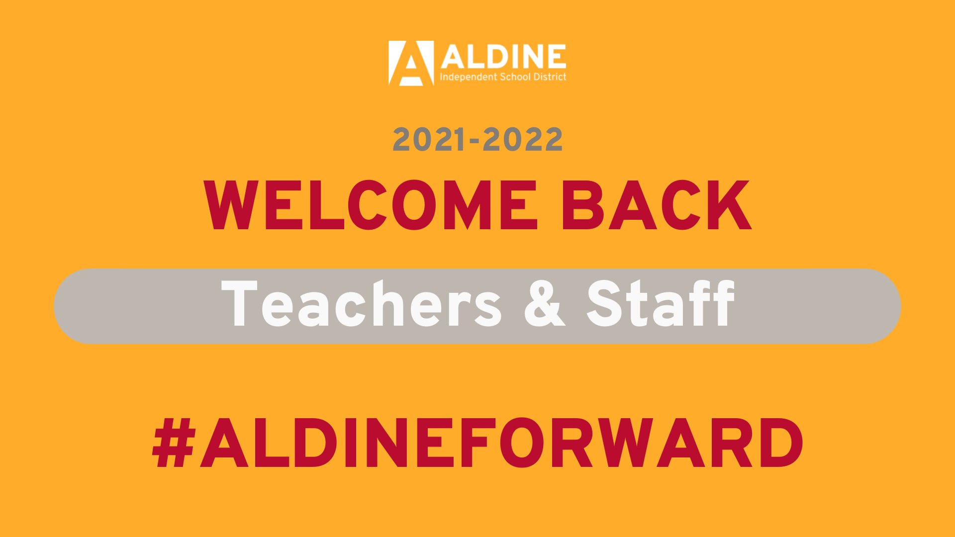 Aldine ISD on Twitter Back Team Aldine! We are excited to