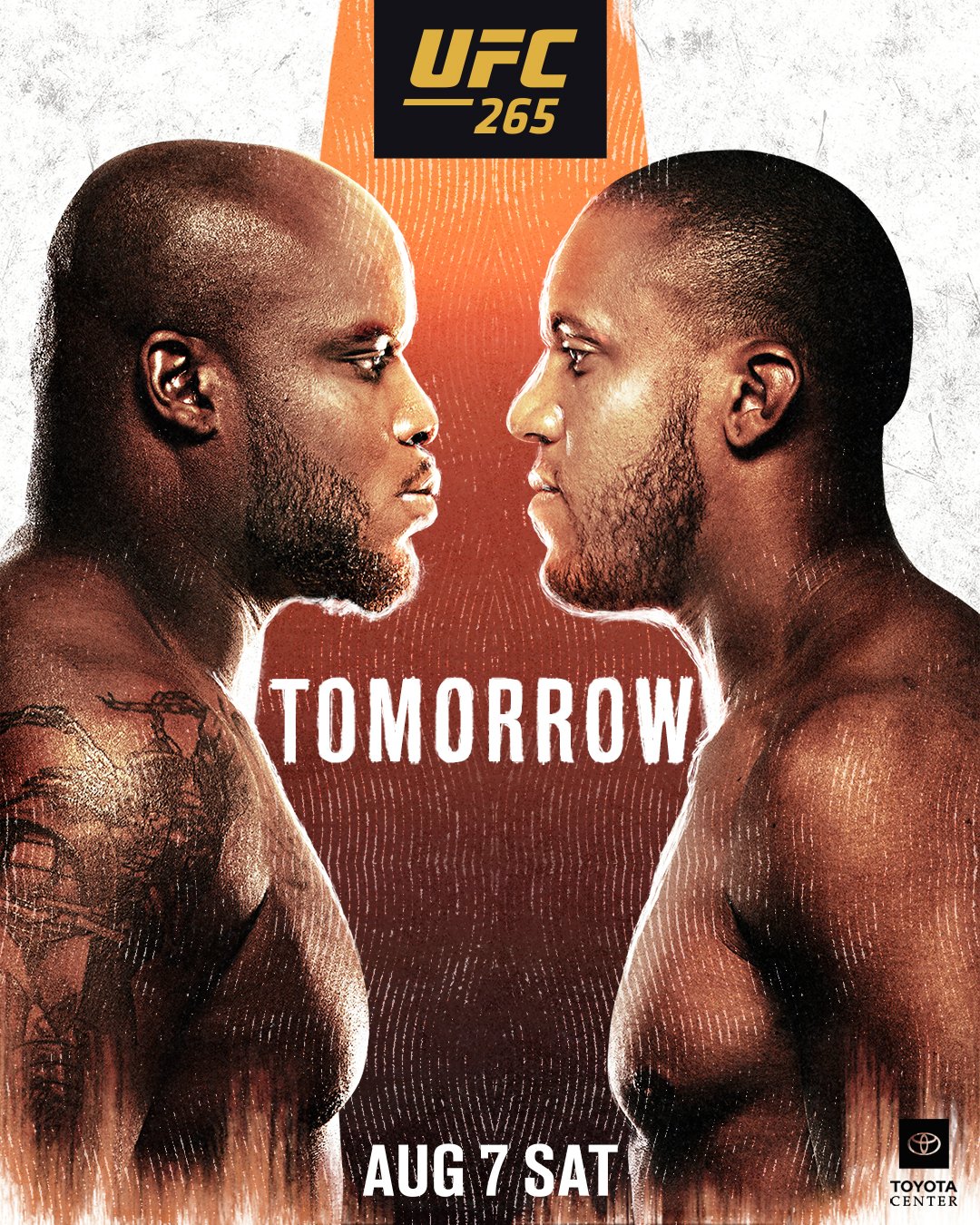 UFC on X: It all goes down TOMORROW 🏆 [ #UFC265 | Saturday | LIVE on E+  PPV: t.coCjqxDo3ZpJ ] t.coURmGD7VCsO  X