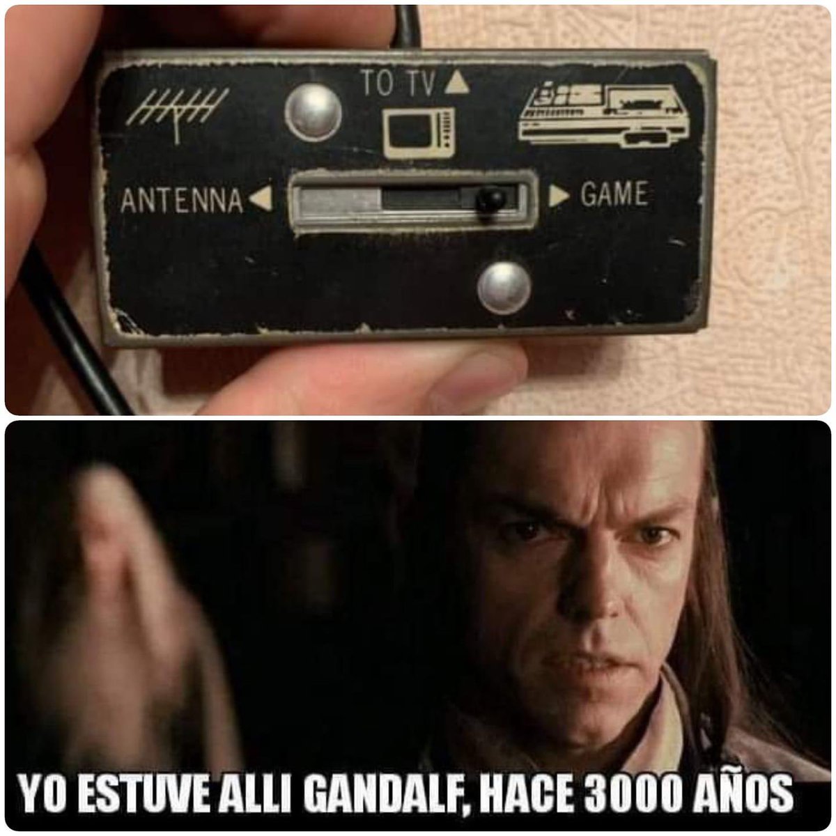 Yo estuve ahí Gandalf, hace 3000 años.
