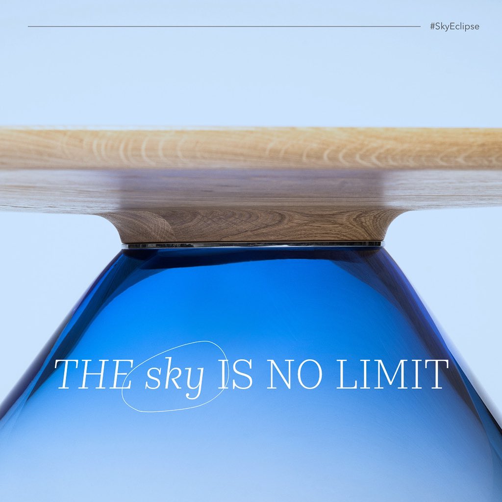 New IN - #SkyEclipse coffee table now available in 17.5 inches high. 
Interested? - Ask us for more details
.
#GrzegorzMajka
grzegorzmajka.com
.
#Eclipse #ContemporaryArt #ContemporaryDesign #Art #Design #FunctionalArt