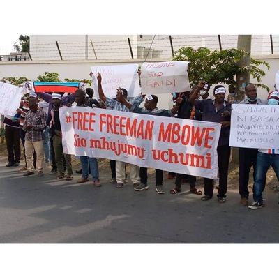 Liberatus80's tweet photo. I salute everyone who went to Kisutu today &amp; vehemently defended the law of the land. Your audacity to debunk IGP Sirro illegal order &amp; express your feelings by peaceful protest is a noble cause. You are our heros. Kesho Tena #FreeFreemanMbowe #MboweIsNotATerrorist #MboweSioGaidi https://t.co/y1vwsA7Wmr