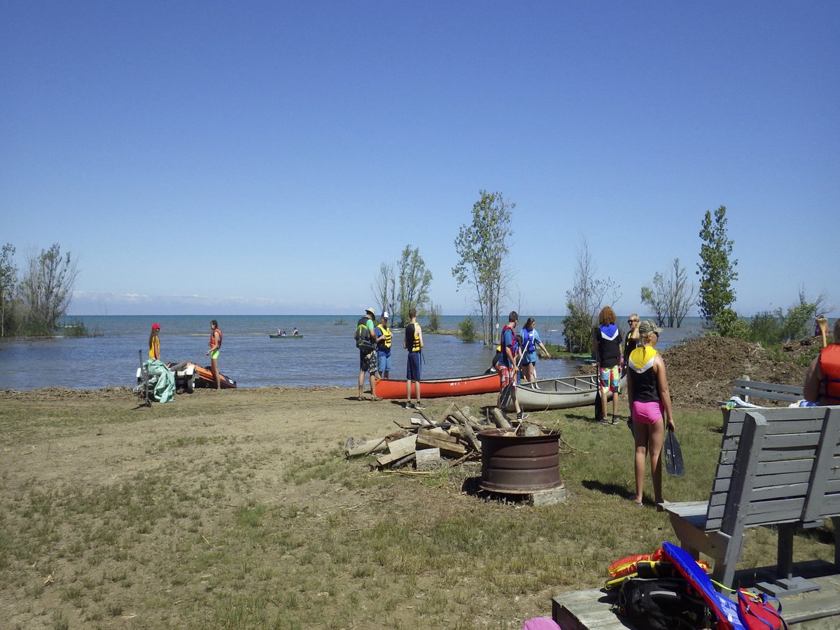 ToxicFreeMW's tweet image. The “cutting-to-drown” method made a difference for the @LambtonCentre summer camp in Lambton Shores, Ontario by opening the camp’s beach. “For years, the lake wasn’t accessible to campers due to #Phragmites,” said Dr. Gilbert. More at bit.ly/GilbertCutToDr….