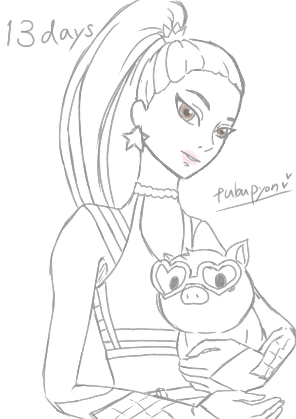 تويتر つぶぴょん على تويتر 今日は アリアナグランデ Day フォトナ落書き フォートナイトイラスト T Co Ki77o6sjke
