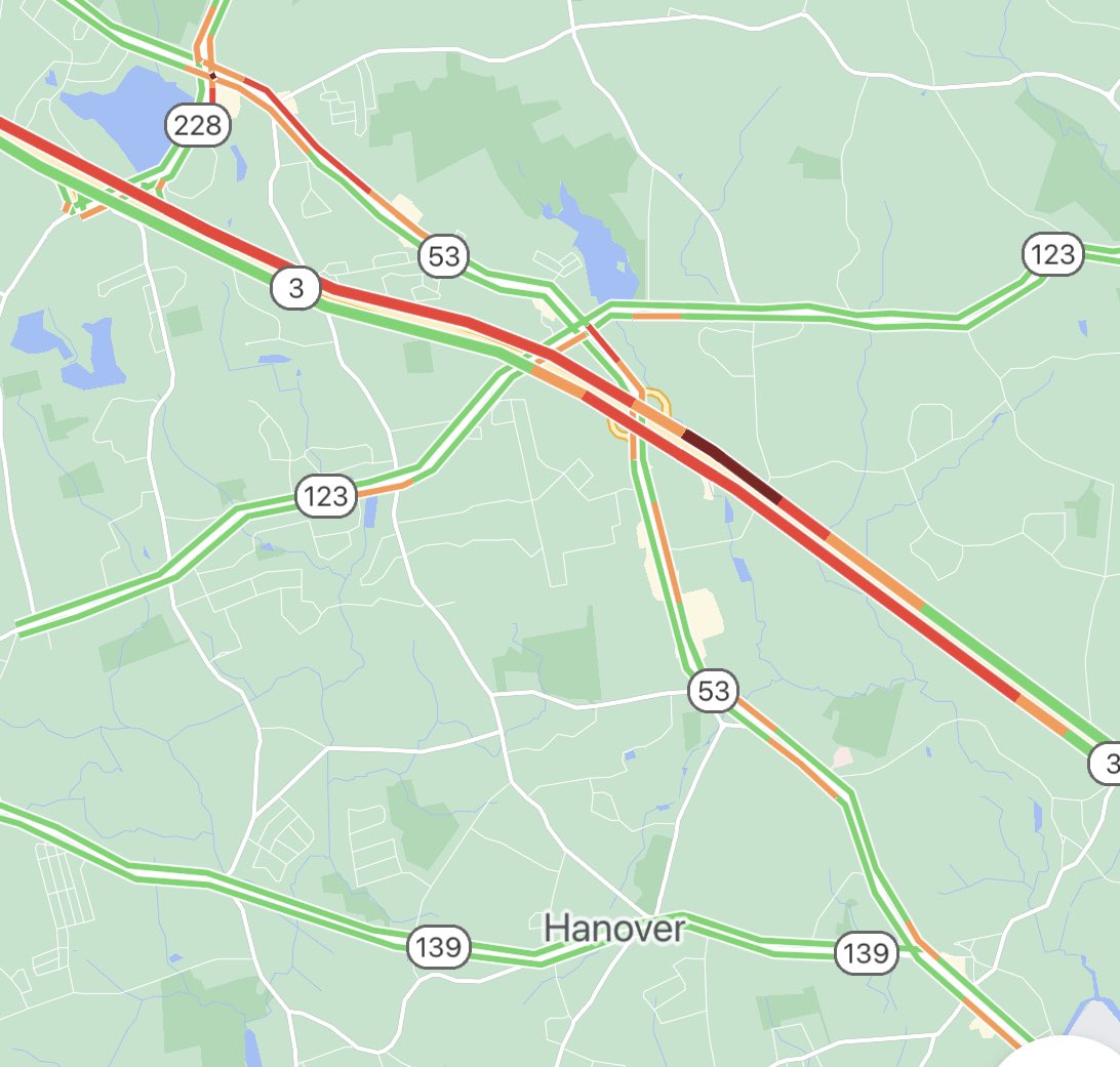 #HFD Engine-7 &amp; Ambulance-2 are responding to Route 3 NB, in the area of the Exit 32 off ramp, for the MVC with injuries.  Heavy traffic, avoid the area.
