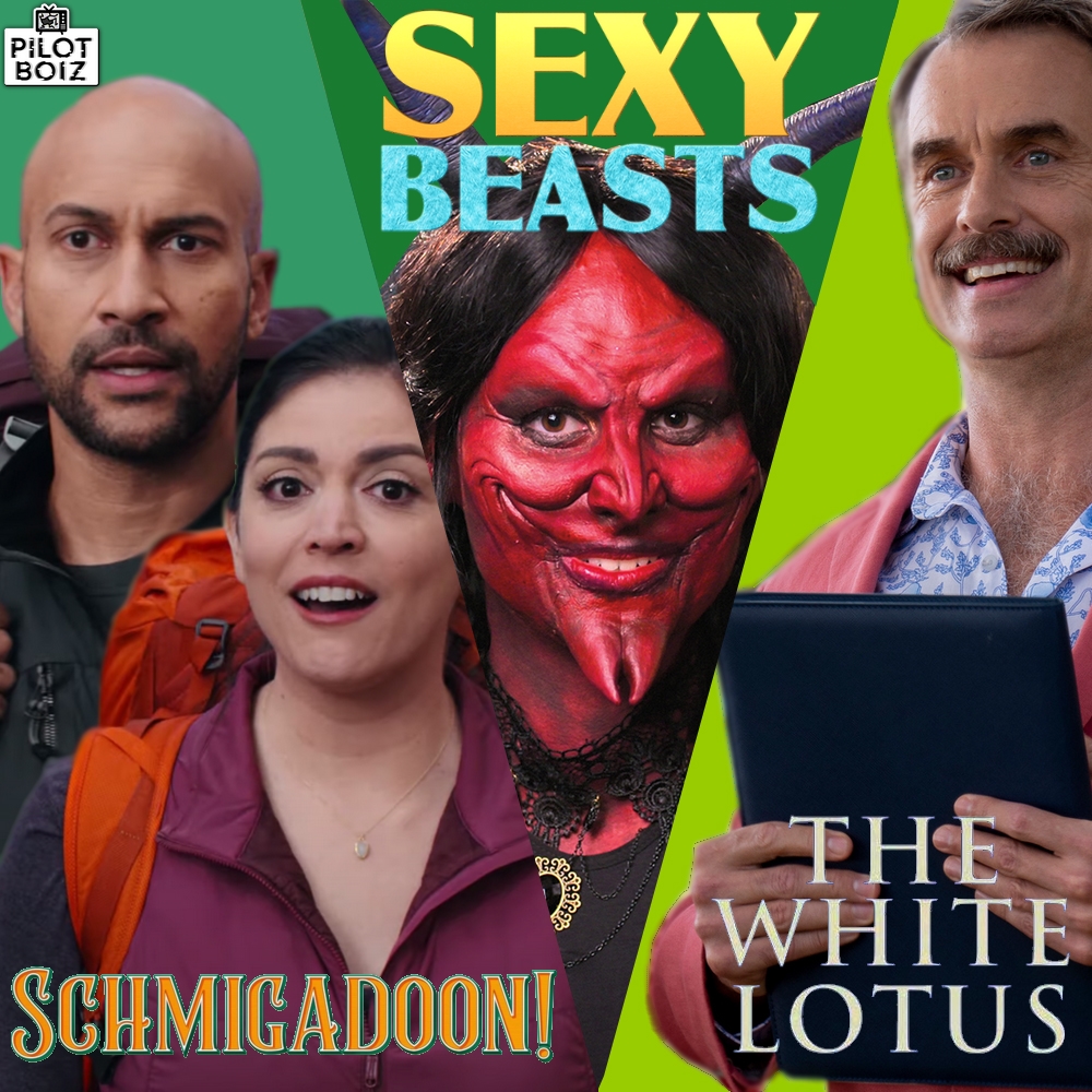 PilotBoiz's tweet photo. This week we review #SexyBeasts (Netflix), #Schimgadoon! (Apple+), and #WhiteLotus  (HBO). We talk about reality shows and absurdity, meta musicals like Crazy Ex, and other Mike White shows. Listen now. https://t.co/sg0S4ttt48