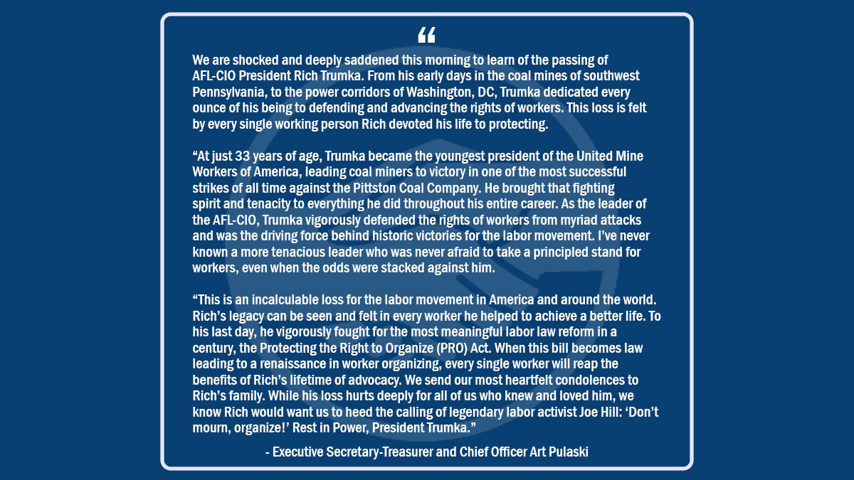 California Federation of Labor Unions tweet media